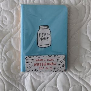 Adam J. Kurtz - Set of 4 notebooks + book